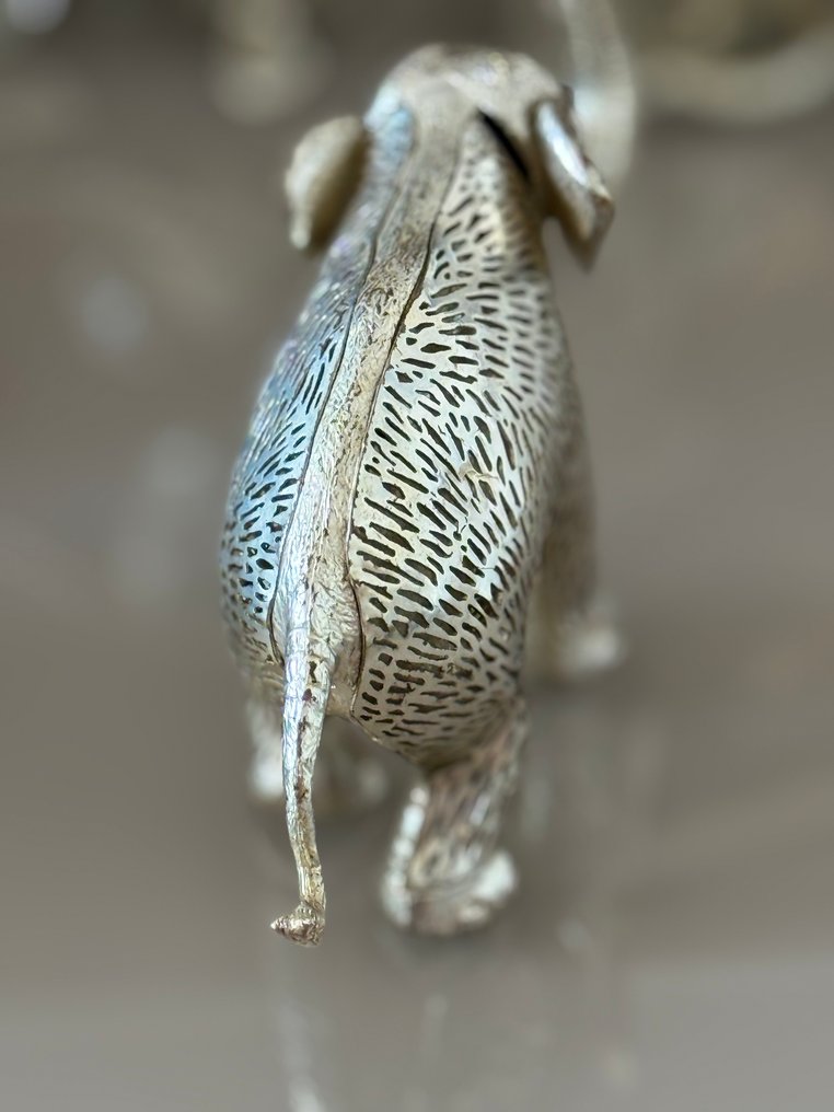 Figurita en miniatura - Elefante - Plateado, Metal #3.2