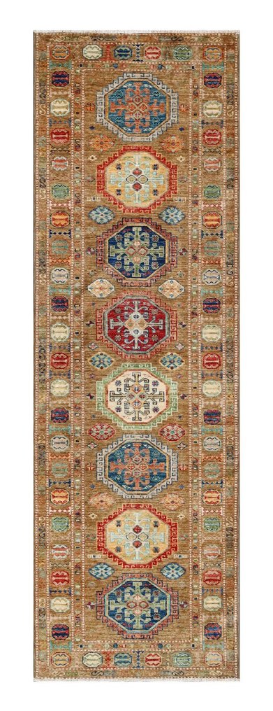 Kazak - Meisterstück - 新款 - 地毯 - 256 cm - 81 cm #1.0