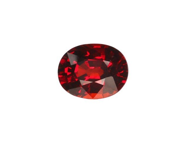 沒有保留價 - 1 pcs  橙色, 紅色 石榴石  - 3.84 ct - Instituto Gemólogico Español (IGE) #1.0