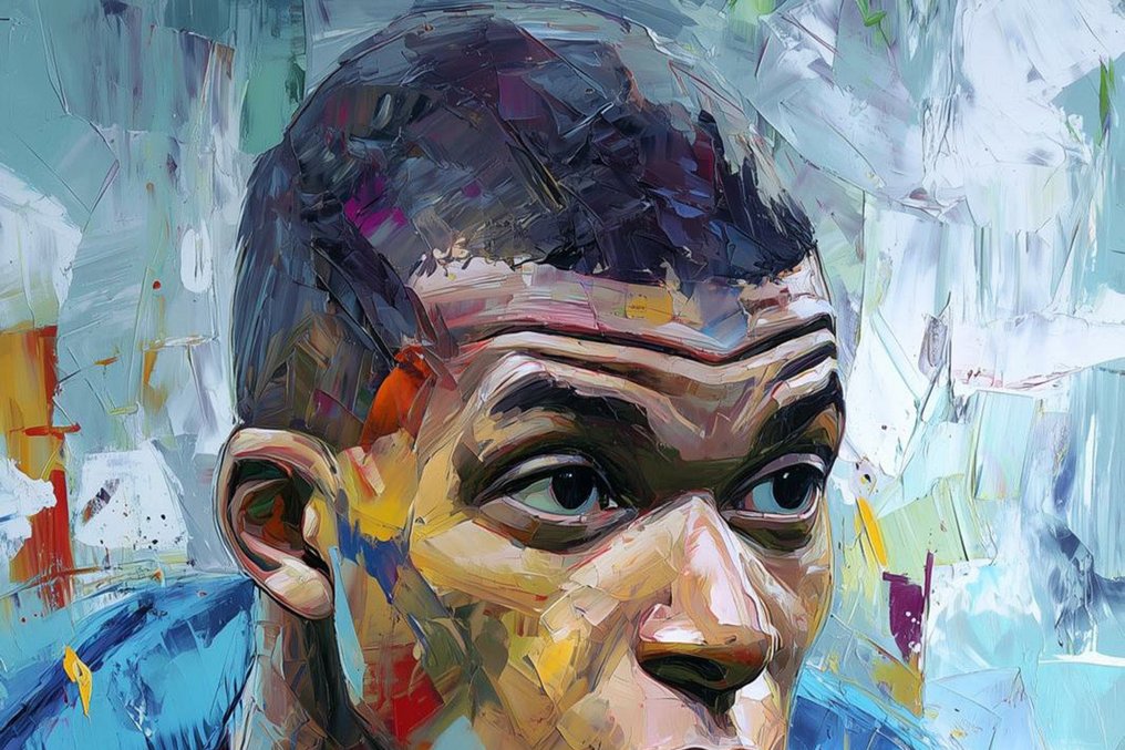 Canvas Fit - Alberto Ricardo - “Mbappé: El Relámpago de Francia” #1.0