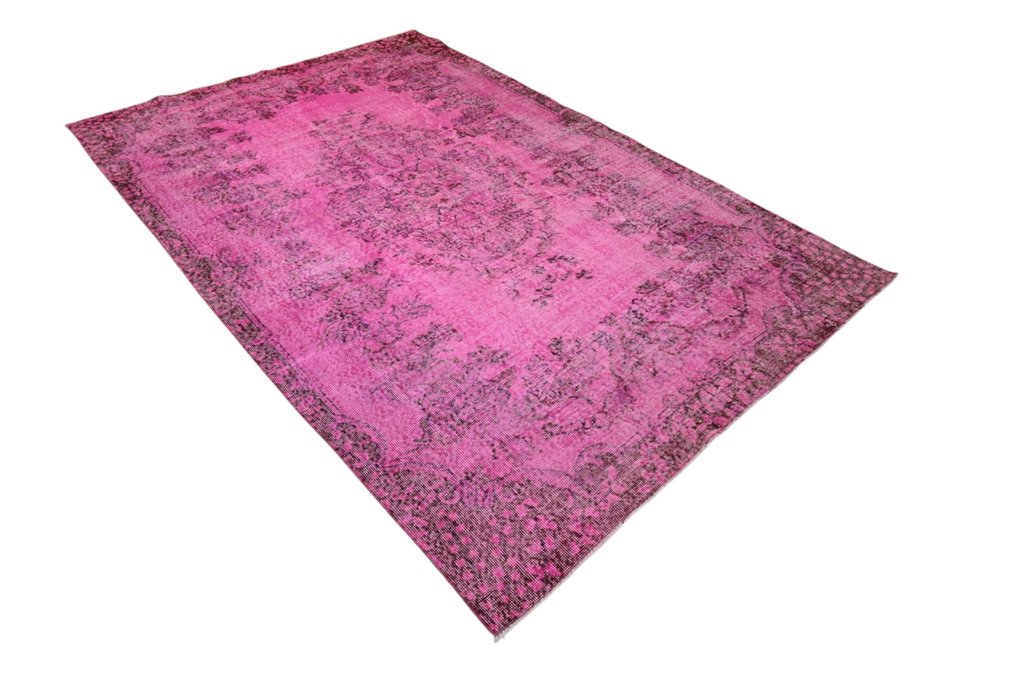 Ροζ vintage - Χαλί - 255 cm - 165 cm - με πιστοποιητικό #1.0