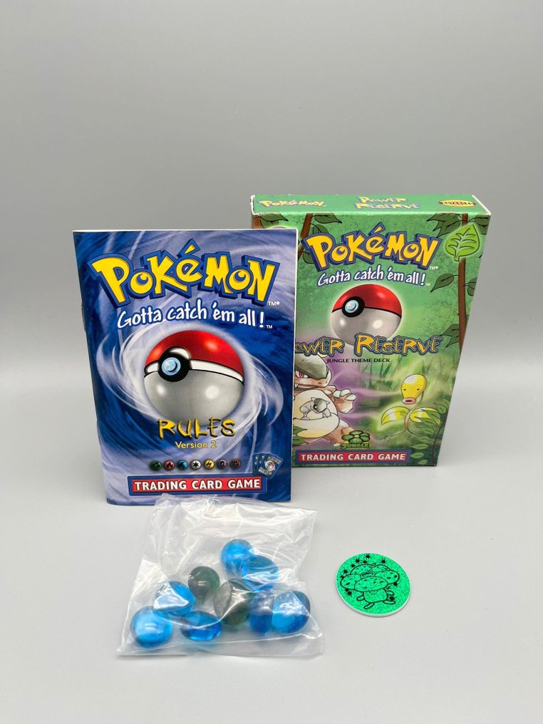 Pokémon - 8 Box - Jungle Theme Decks case: Water Blast & Power Reserve - Empty!!! - WOTC #2.1