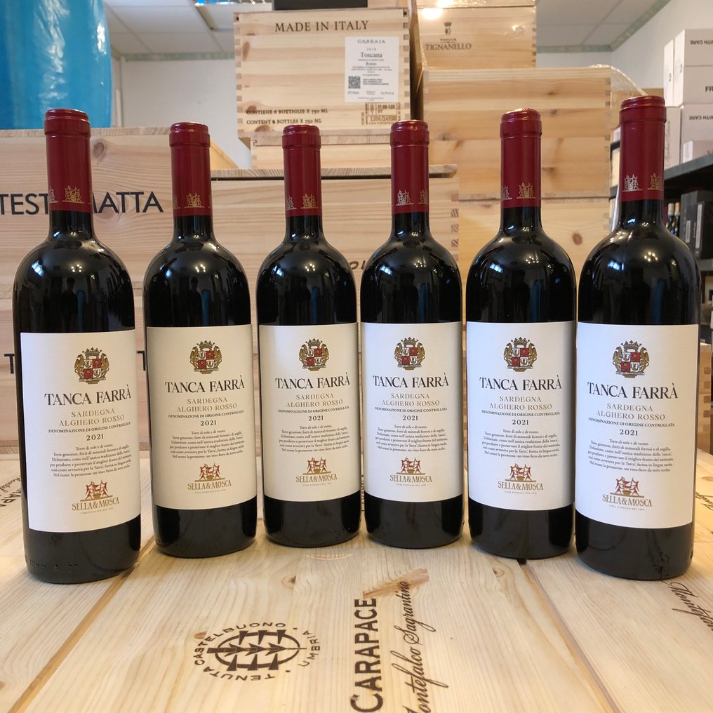 2021 Sella&Mosca, Tanca Farrà - Σαρδηνία DOC - 6 Bottles (0.75L) #1.0