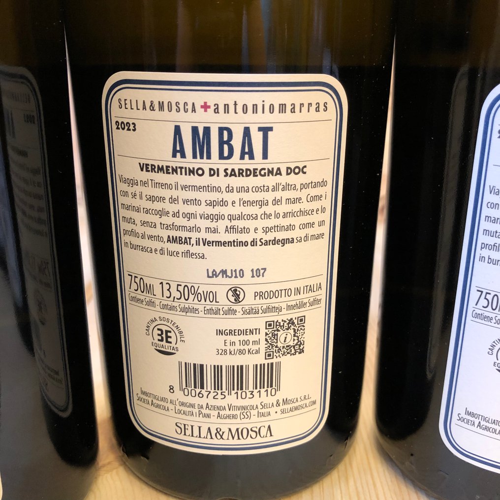 2023 Sella&Mosca, Ambat Vermentino di Sardegna - Sardinia DOC - 6 Bottles (0.75L) #3.2