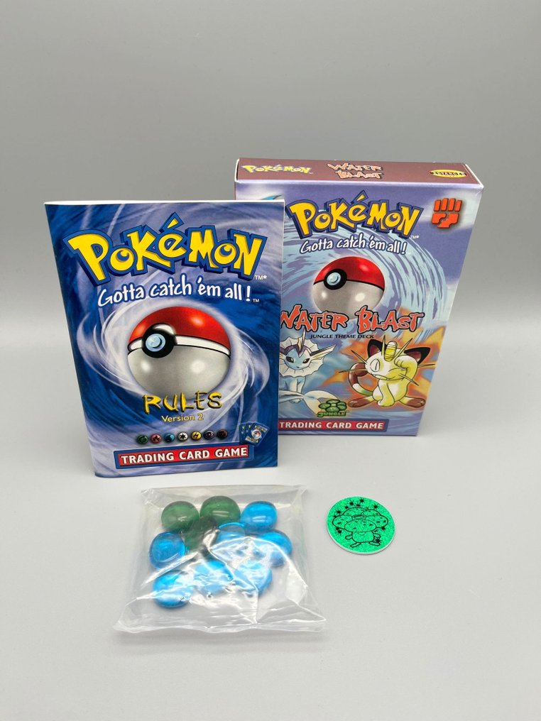 Pokémon - 8 Box - Jungle Theme Decks case: Water Blast & Power Reserve - Empty!!! - WOTC #3.2