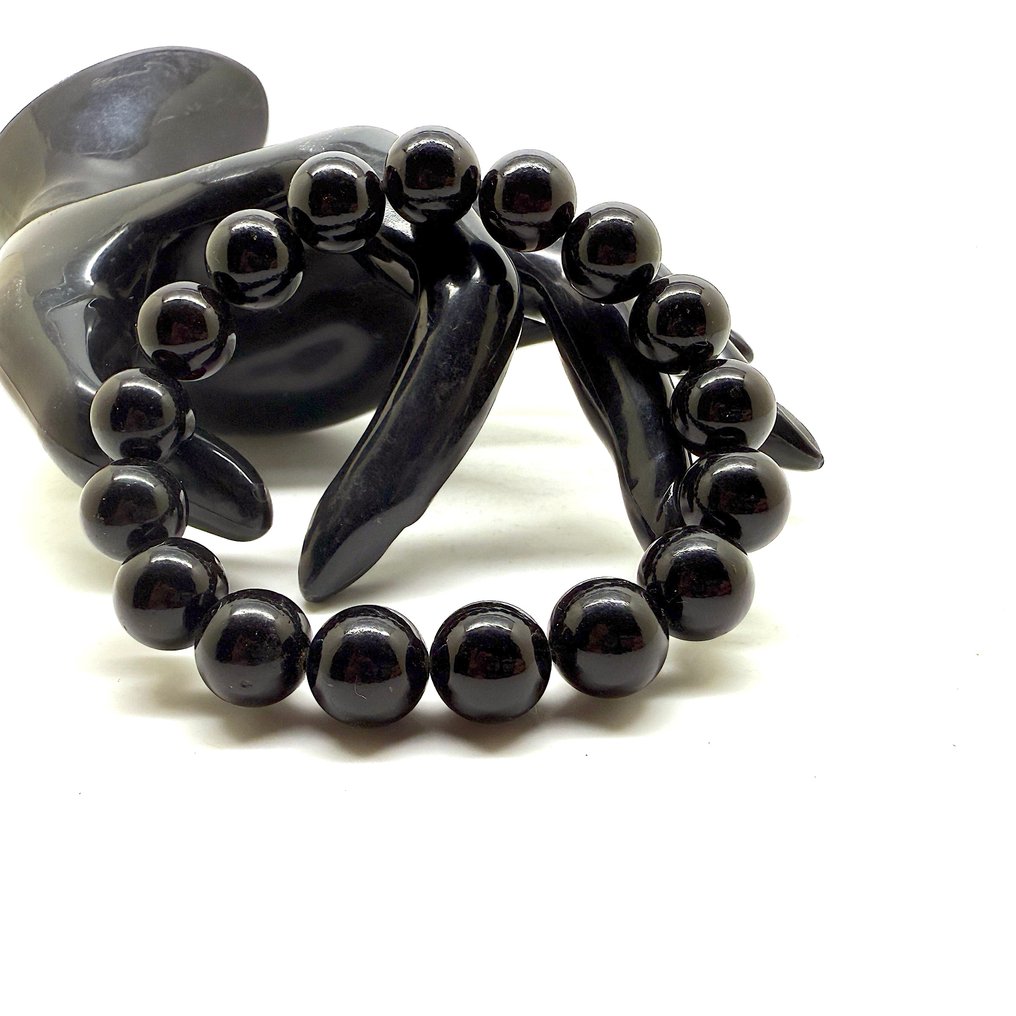 Baltisk ravperlearmbånd 12 mm i kirsebær - Rav - succinite #4.3