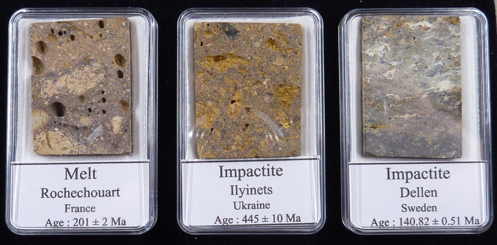 Collection of 20 different boxed Impactites - 20 st #2.1