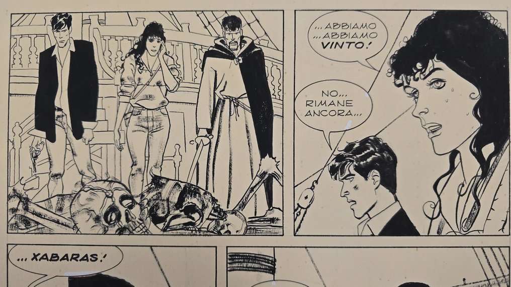 Stano, Angelo - 1 Original page - Dylan Dog - n. 100 "La Storia di Dylan Dog" #2.1