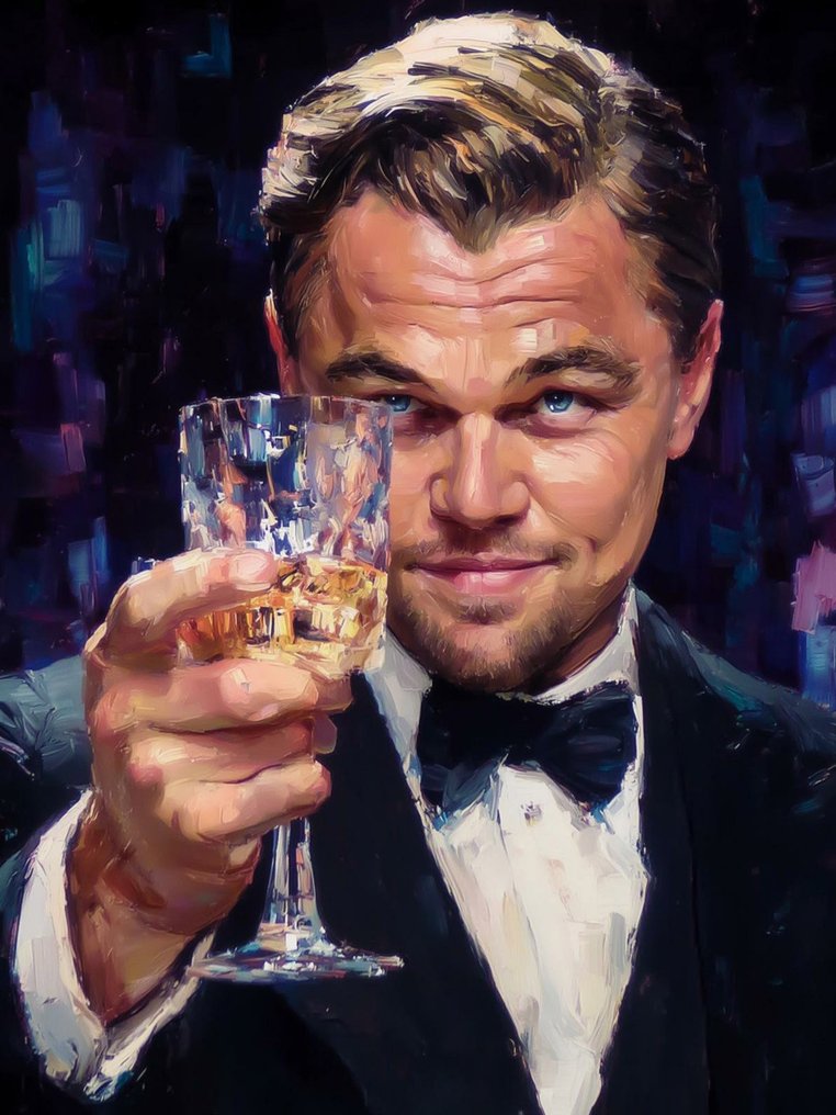 Canvas Fit - Alberto Ricardo - “El Brindis de Gatsby: Elegancia y Enigma” #2.1