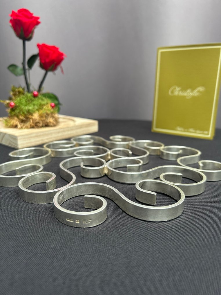 Christofle - Sottobicchiere - Gallia - Placcato argento - Sottopiatto #3.2