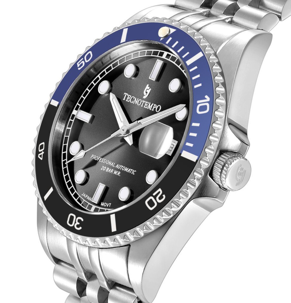 Tecnotempo - Professional Automatic - Japan Movt - 200M W.R - No reserve price - TT.200.PABLB - Men - 2020+ #1.0