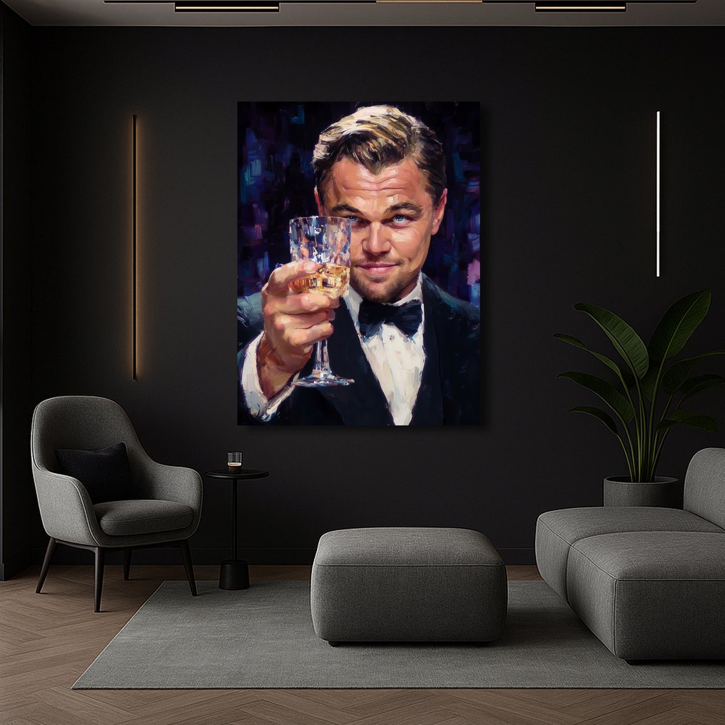 Canvas Fit - Alberto Ricardo - “El Brindis de Gatsby: Elegancia y Enigma” #1.0