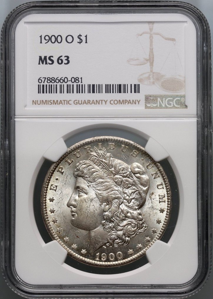 Ηνωμένες Πολιτείες. 1 Dollar 1900 - NGC MS63 (New Orleans) #1.0