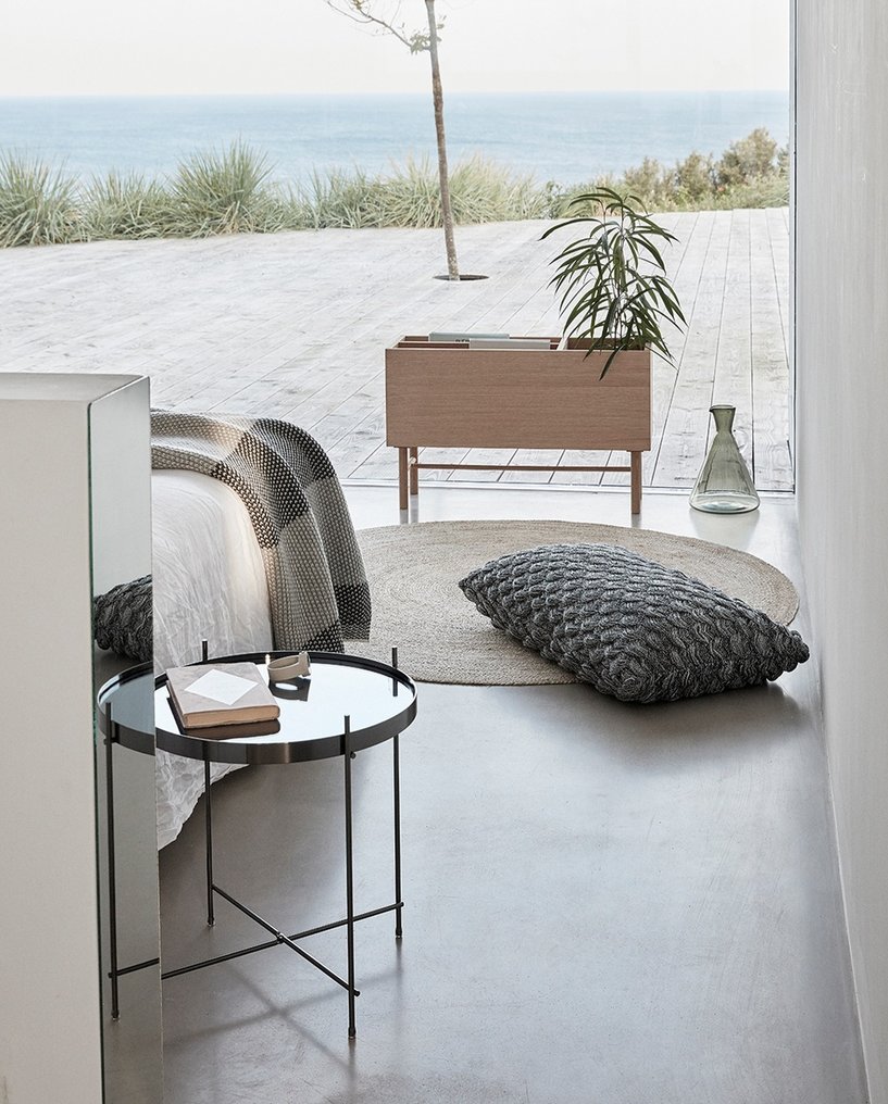 Hübsch - Lotte Knudsen - 餐具橱 (2) - 反射边桌黑色 - 金属, 玻璃 - 两件 #4.3