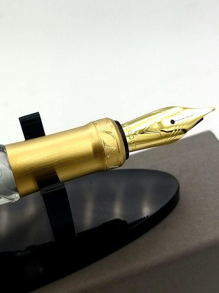 Visconti - Visconti Opera Gold Blue FPM Steel Nib - Zonder Minimumprijs - Vulpen #1.0