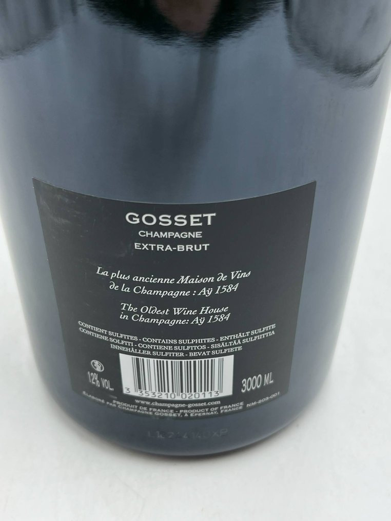 Gosset - Champagne Extra Brut - 1 Doppio Magnum/Jèroboam (3.0L) #2.1