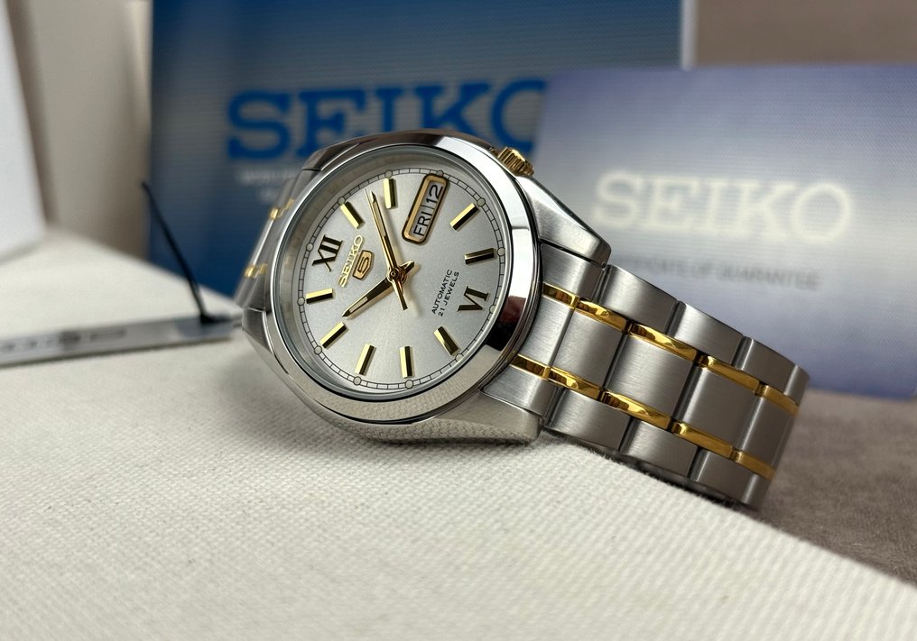 Seiko - Seiko 5 Automatic Day-Date - χωρίς τιμή ασφαλείας - SNKL57K1 - Άνδρες - 2020+  #4.3
