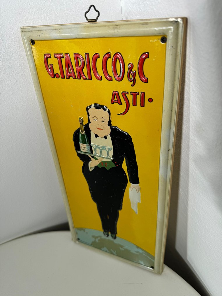 Metalgraf - 广告公司 E. TARICCO & C. ASTI. - Taricco - 广告标牌 - 金属 #1.0