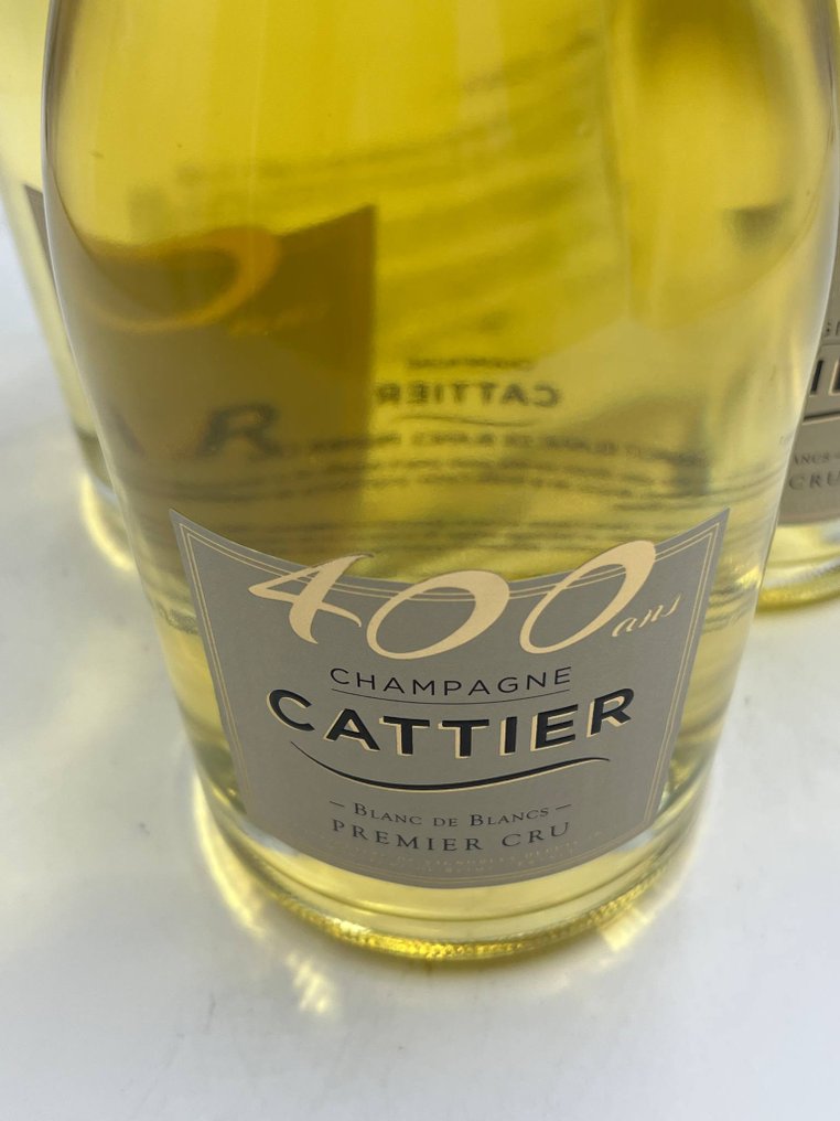 Cattier, Blanc de Blancs 400ans - 香檳 Premier Cru - 3 馬格南瓶 (1.5L) #1.0