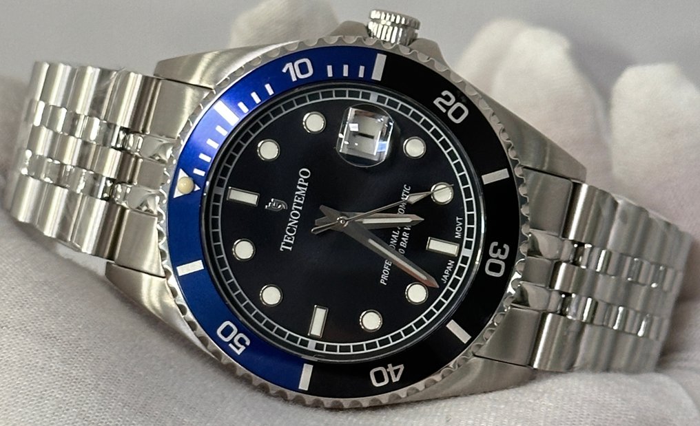 Tecnotempo - Professional Automatic - Japan Movt - 200M W.R - No reserve price - TT.200.PABLB - Men - 2020+ #2.1