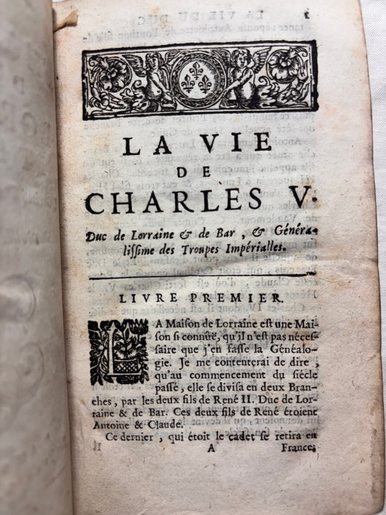 Jean de La Brune - La Vie de Charles V. Duc de Lorraine et de Bar - 1691 #3.2