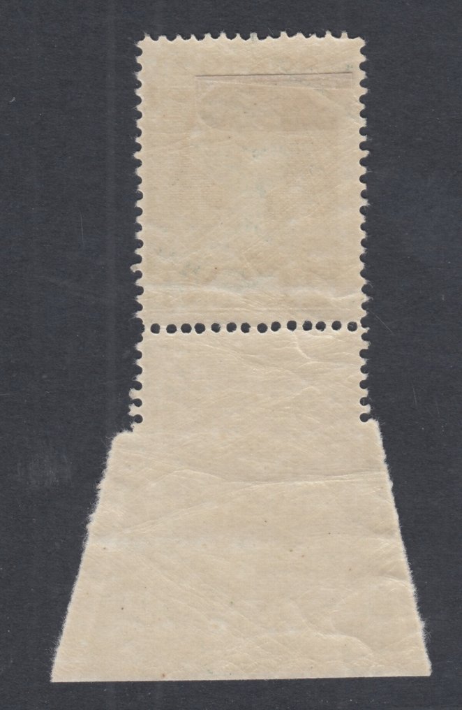 荷兰 1923 - 政府纪念日，比赛12 x 11½，带编号1的牌照 - NVPH 121I #1.0