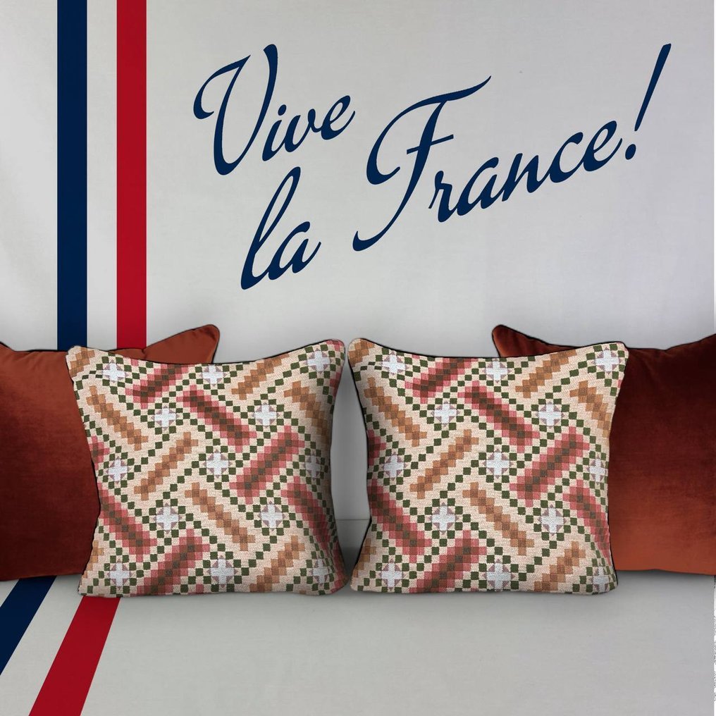 NOBILIS Paris - New Collection 2025 - New set of four - Cushion #1.0