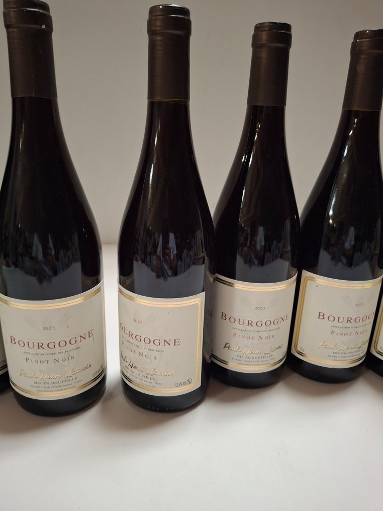 2023 Paul Henri Lacroix Bourgogne Pinot Noir - Burgundy - 8 Bottles (0.75L) #3.2