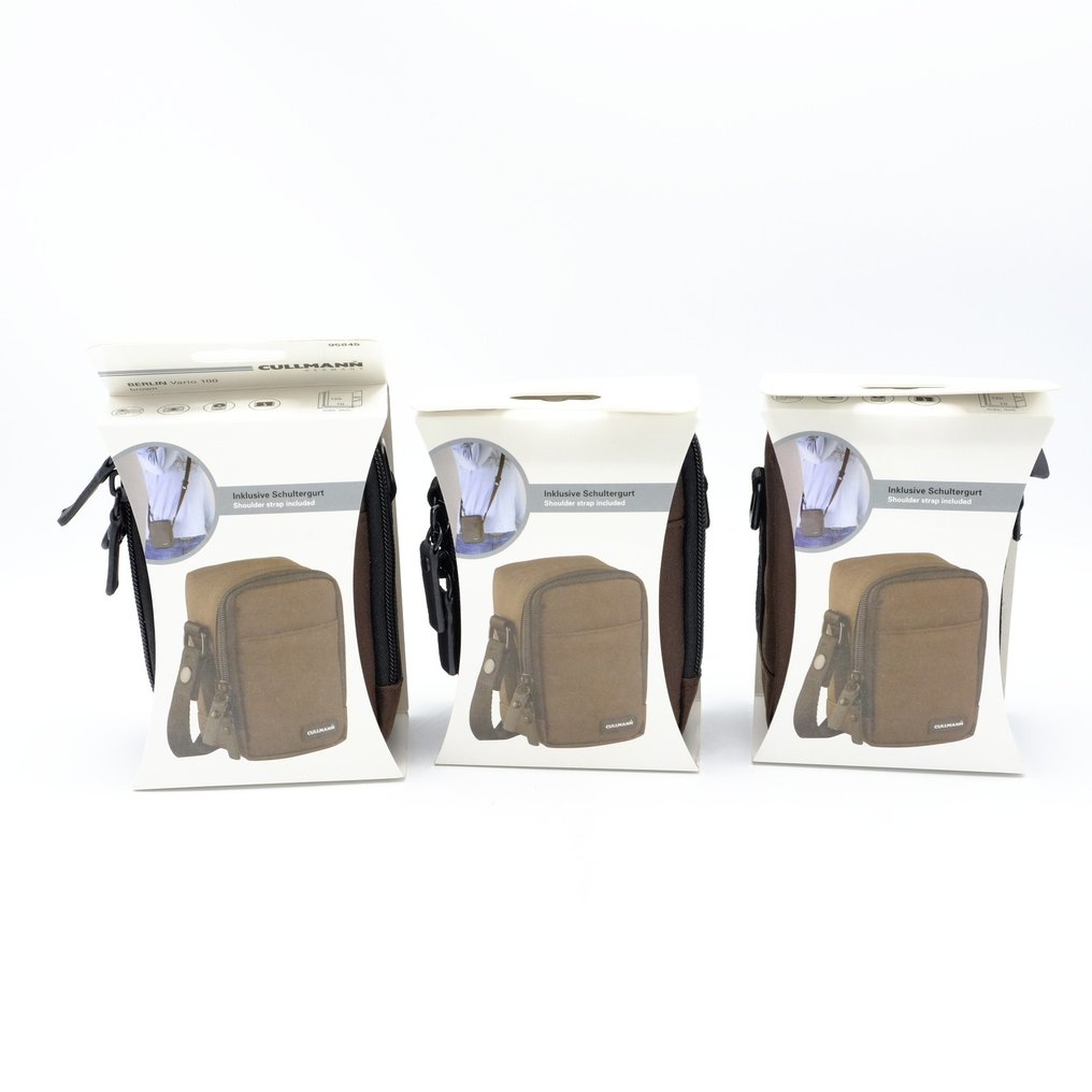 Cullmann Berlin Vario 100 cameratasjes (bruin) (28 stuks) (8392) Camera bag #1.0