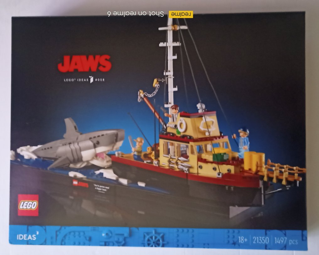 Lego Set - 21350 - Ideas (CUUSOO) - Jaws #1.0