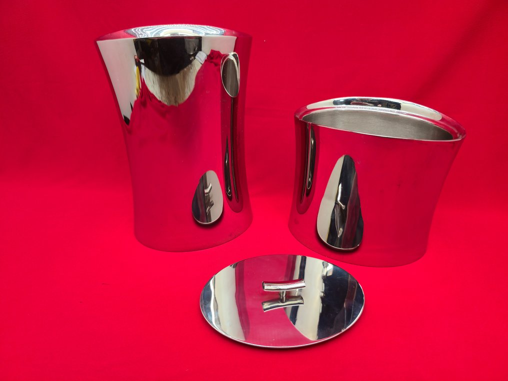 Sambonet Bamboo - Cubitera - Plateado - Portabotellas y nevera para hielos #3.2