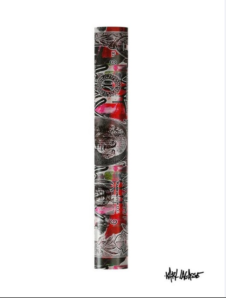 Karl Lagasse - One dollar KLR17 - Vendu sans prix de réserve, dernière œuvre disponible. #1.0