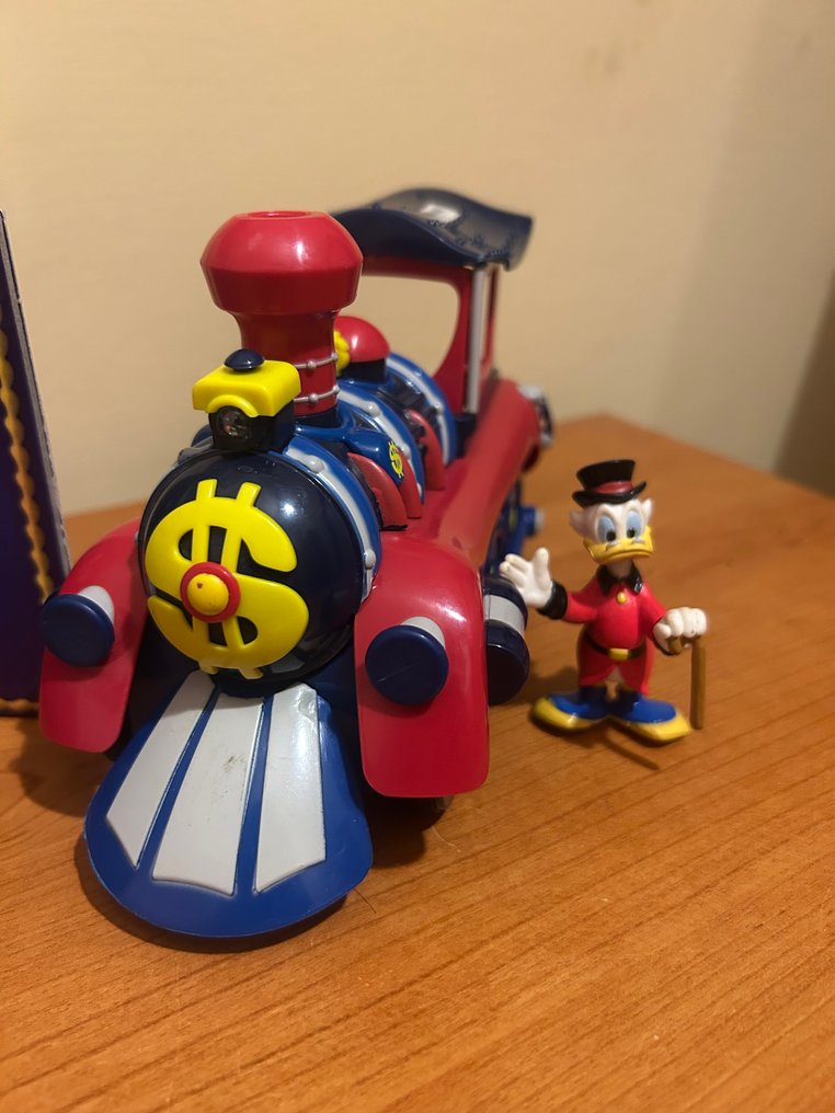 Disney - 2 Topolino Gadgets Η ατμομηχανή του Πάππου και 4 νομίσματα Πυργοπόλη - 2002 #1.0