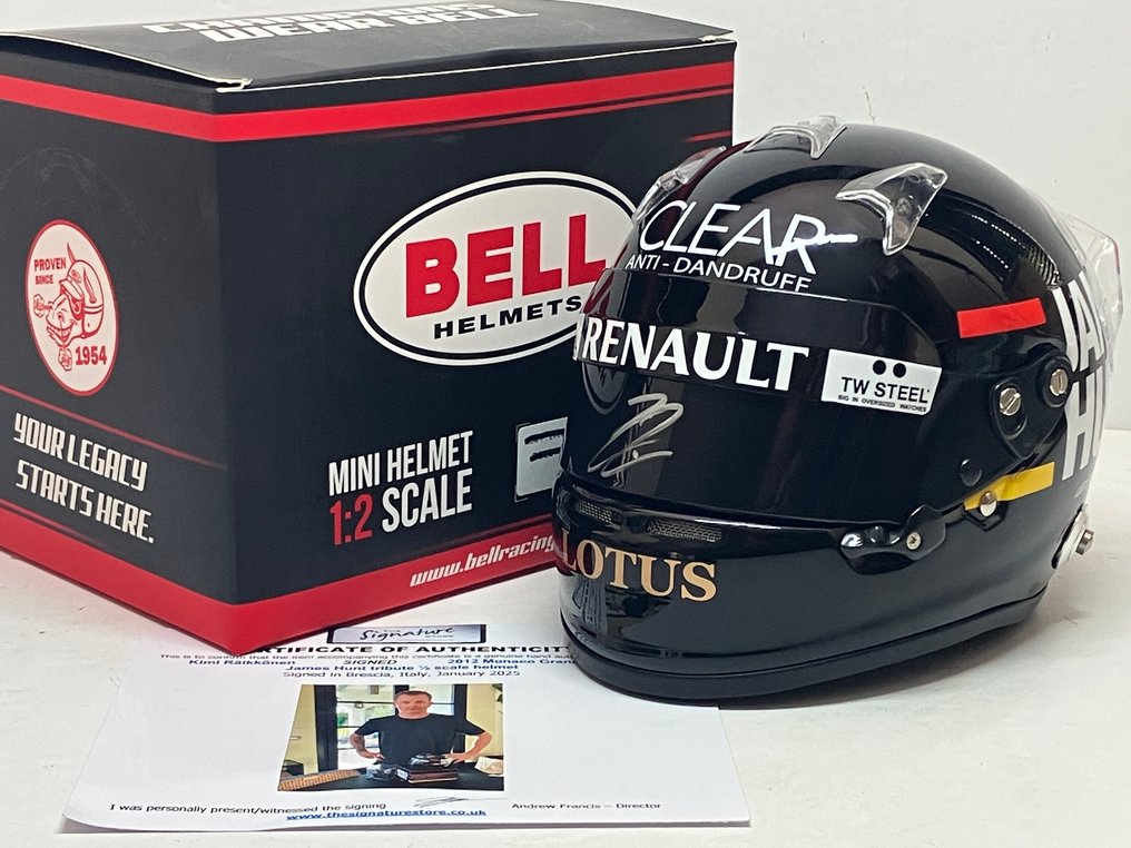 Lotus - 摩納哥大獎賽 - 奇米·雷克南 - 2012 - 比例二分之一头盔  #1.0