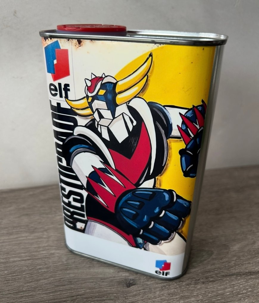 ELF - Goldorak Bidon d’huile vide car décoration #1.0