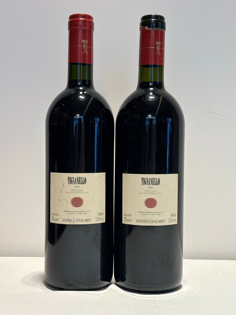 1999 Marchesi Antinori, Tignanello - Tuscany IGT - 2 Bottles (0.75L) #4.3