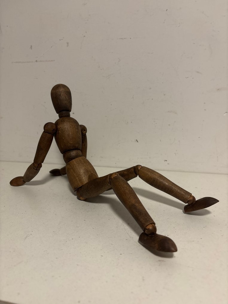 Άγαλμα, Tekenpop - 30 cm - Ξύλο #1.0