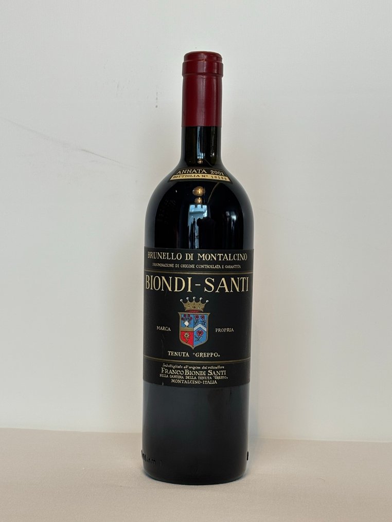 2001 Tenuta Greppo Biondi Santi - Brunello di Montalcino DOCG - 1 Bottle (0.75L) #1.0