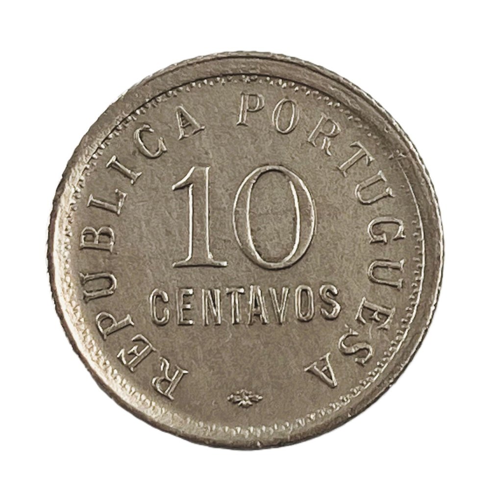 Portugalska Angola. Republic. 10 centavos 1921 #1.0