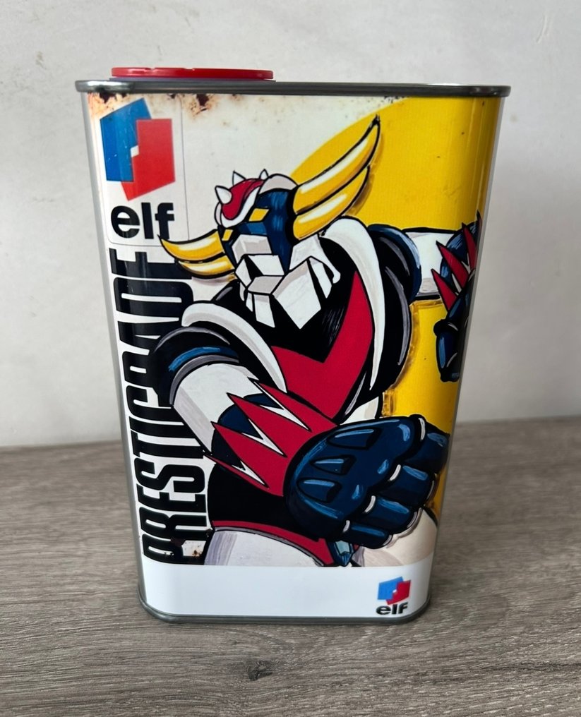 ELF - Goldorak Bidon d’huile vide car décoration #1.0