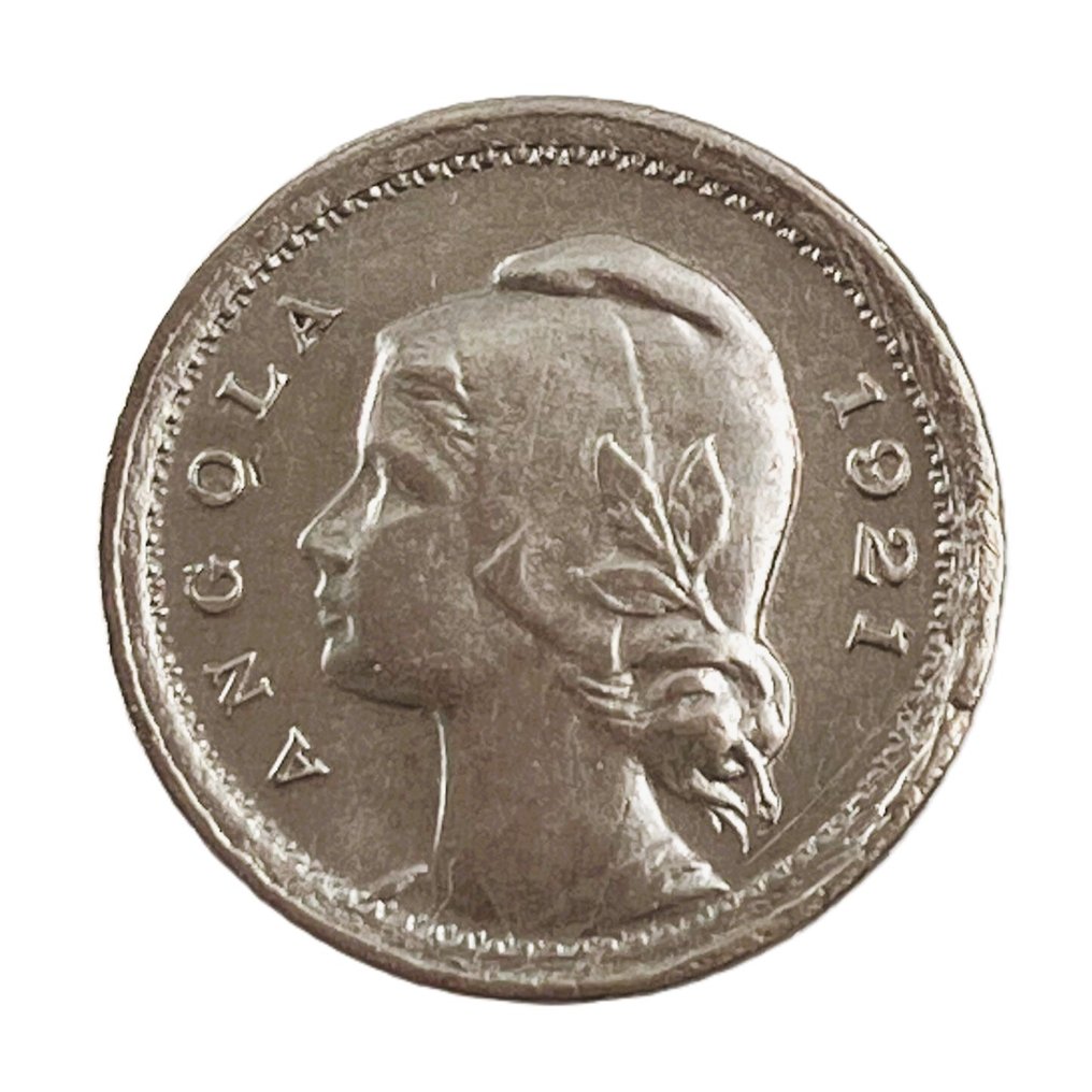Portugalska Angola. Republic. 10 centavos 1921 #1.0