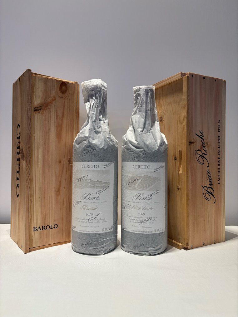 Ceretto: Brunate 2010 & Bricco Rocche 2009 - Barolo DOCG - 2 Magnums (1.5L) #1.0
