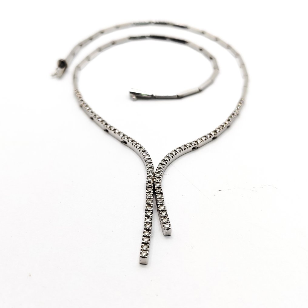 Halskæde - 18 kraat Hvidguld #4.3