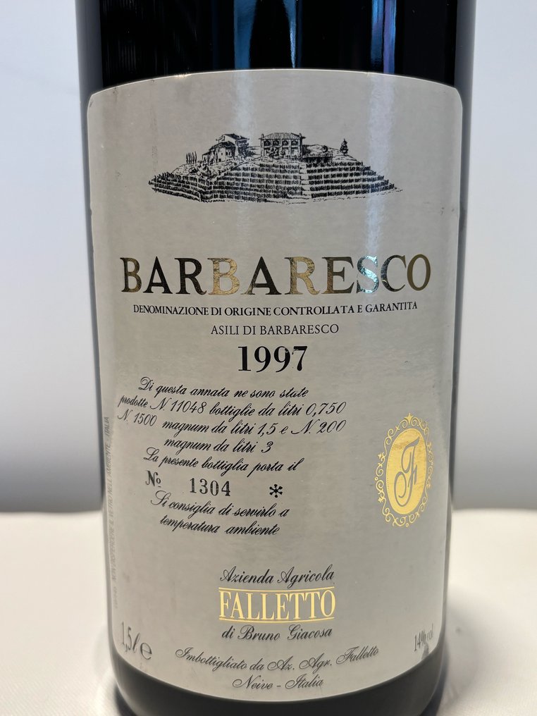 1997 Bruno Giacosa, Falletto - Barbaresco DOCG - 1 Magnum (1.5L) #2.1