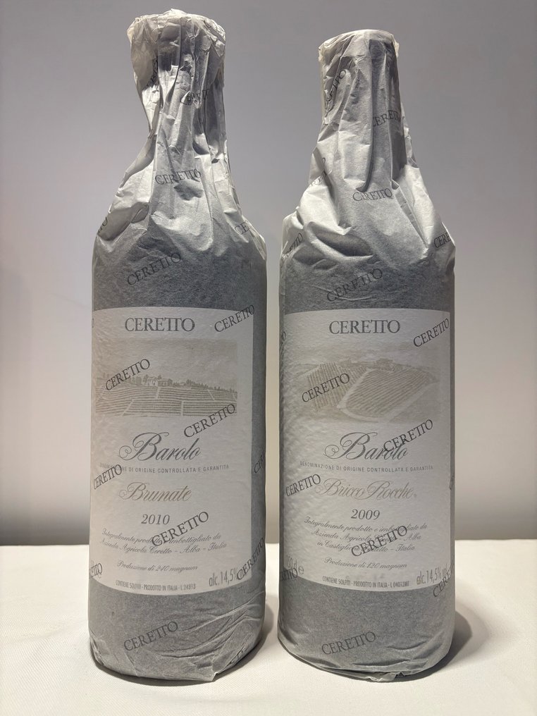 Ceretto: Brunate 2010 & Bricco Rocche 2009 - Barolo DOCG - 2 Magnums (1.5L) #2.1