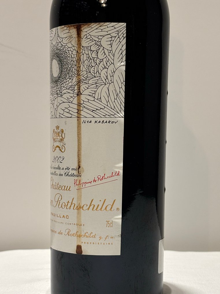 2002 Château Mouton Rothschild - Pauillac 1er Grand Cru Classé - 1 Bottles (0.75L) #4.3