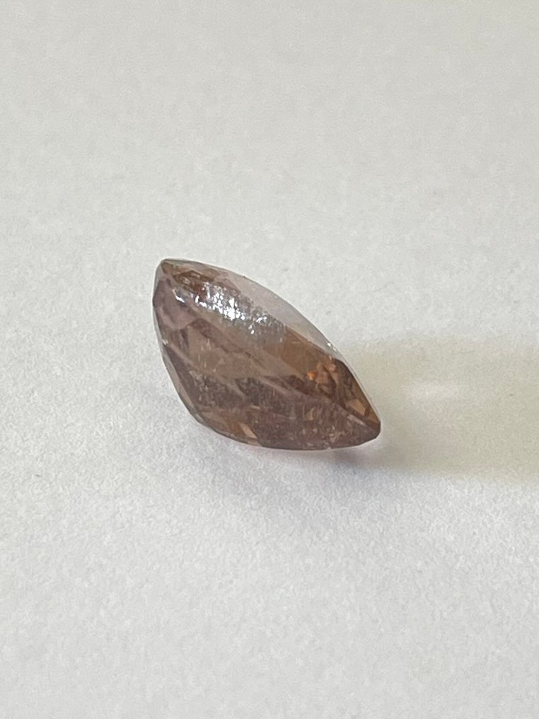 1 pcs Καφέ, Ροζ Τουρμαλίνης - 8.20 ct - Instituto Gemólogico Español (IGE) #3.2