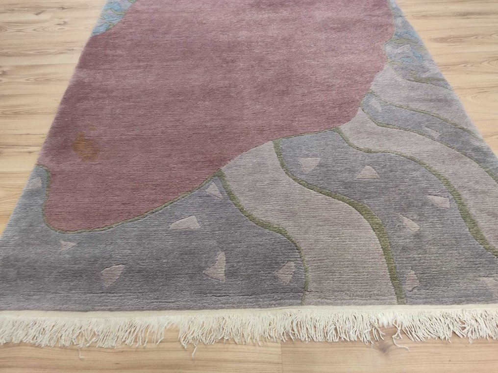 Nepal - Tæppe - 2 m - 1.4 m - Design Tibet Blomster #2.1