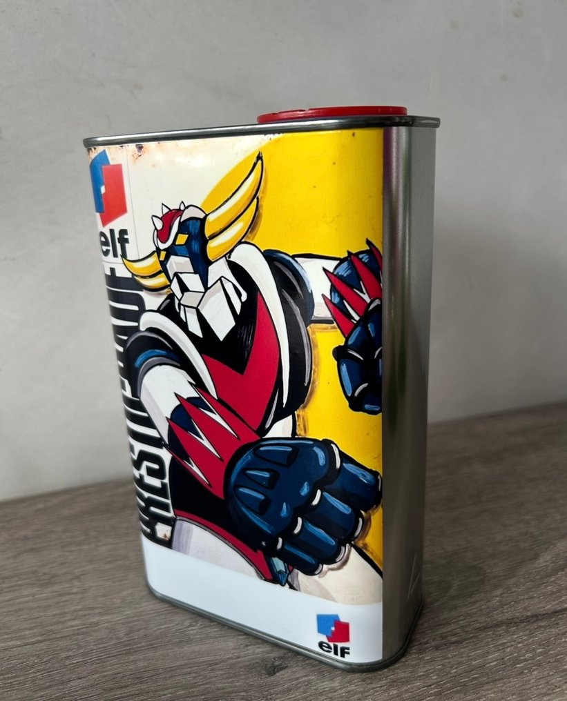 ELF - Goldorak Bidon d’huile vide car décoration #4.3