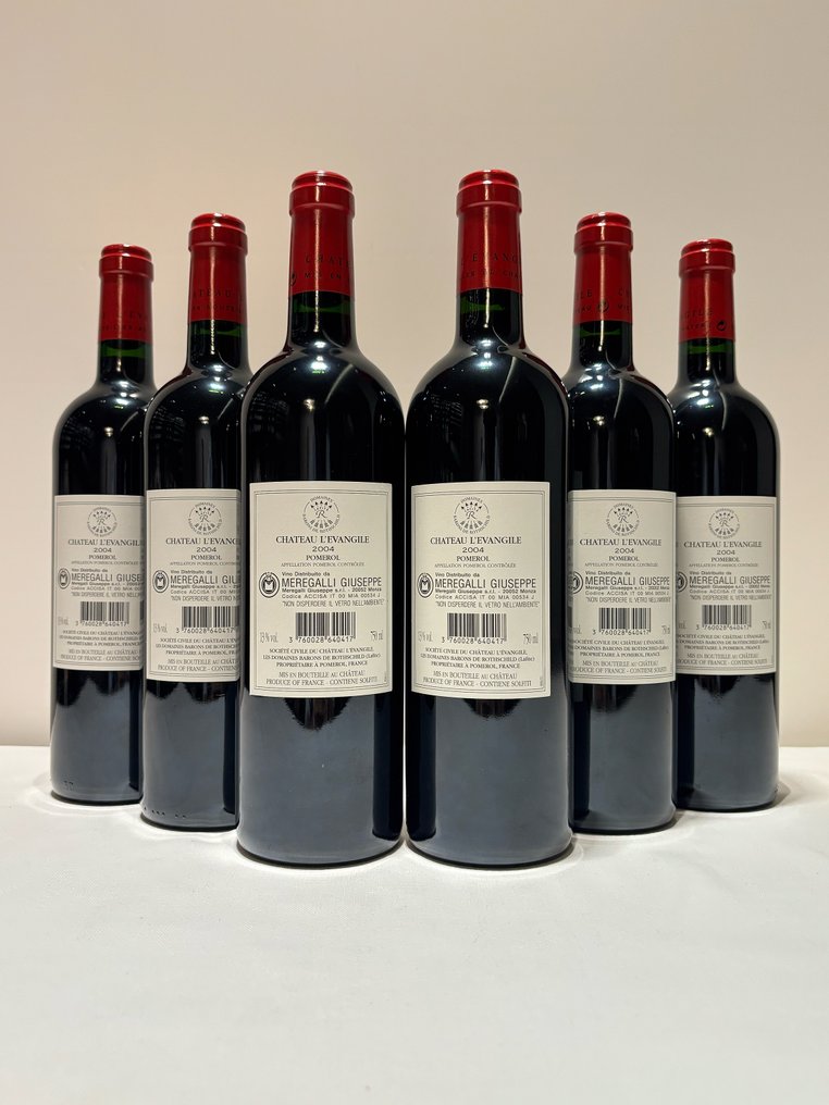2004 Château l'Evangile - Pomerol - 6 Bottles (0.75L) #4.3